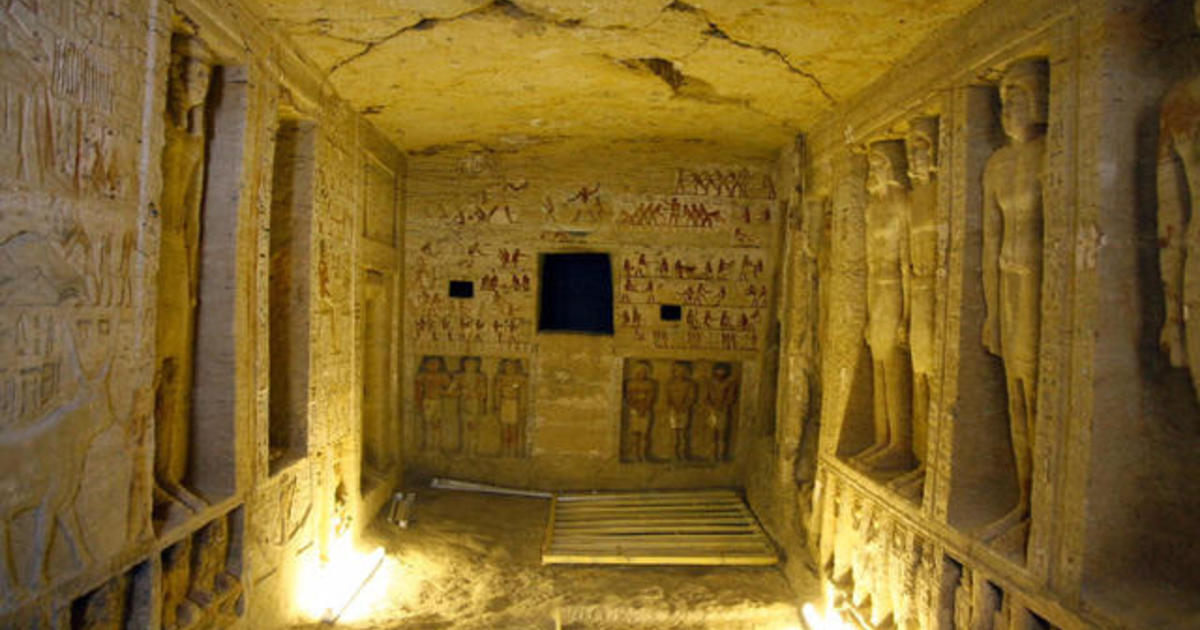 Archaeologists Discover Tomb Of Egyptian Royal Priest CBS News