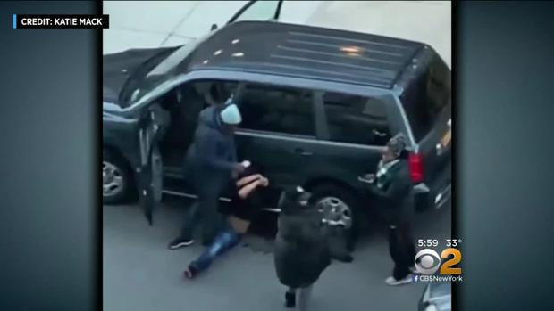 woman stops car thief 