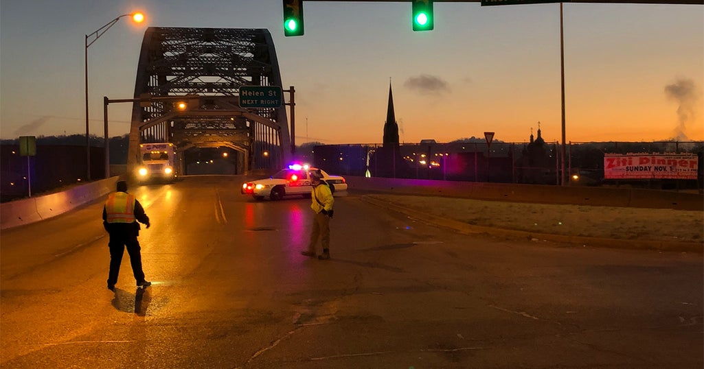 Lane Restriction In Place On McKees Rocks Bridge On Wednesday And