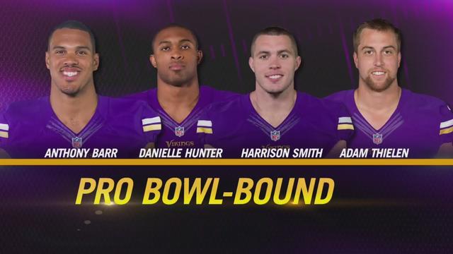 Vikings' Danielle Hunter, Harrison Smith, Adam Thielen, Anthony Barr named  to Pro Bowl