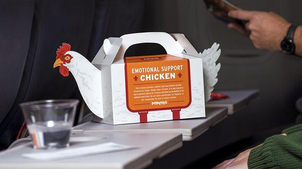 emotional support chicken 