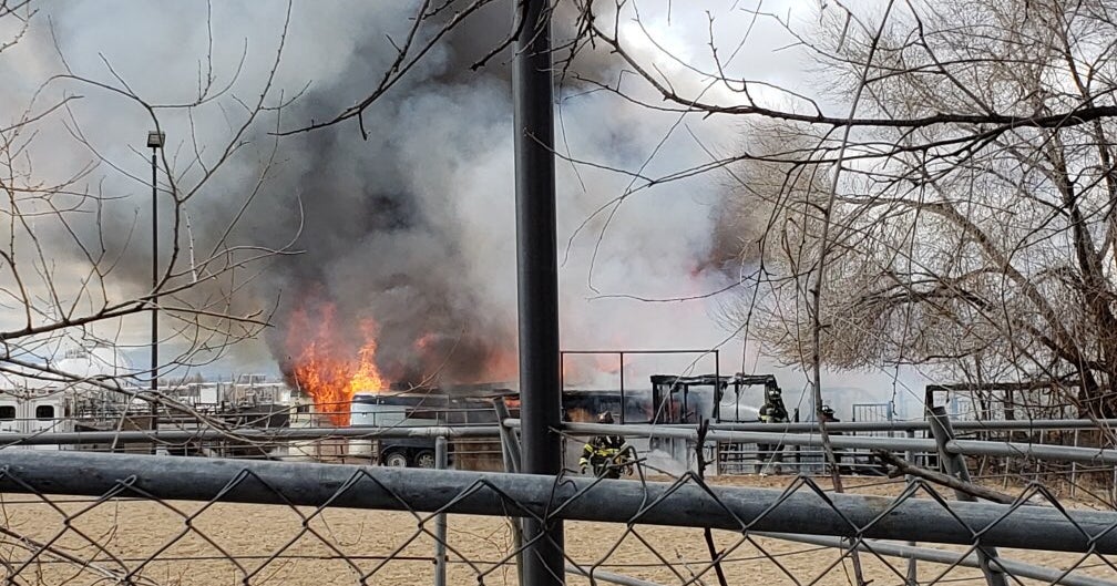 Fire In Commerce City Kills Horses, Destroys Barn CBS Colorado