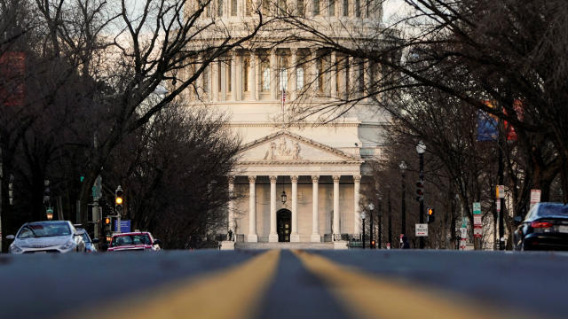 The U.S. Capitol is pictured on the first day of a partial federal government shutdown in Washington 