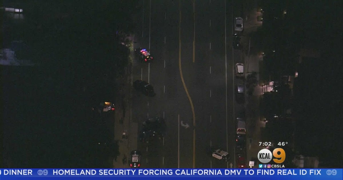 Suspect In Custody After Encino Shooting Involving Officer CBS Los