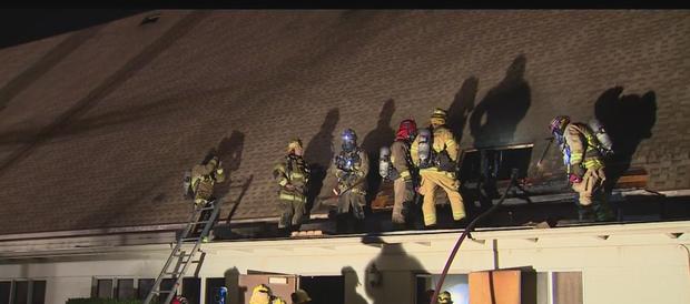 Firefighters Battle Blaze At Centuries-Old Riverside Church 