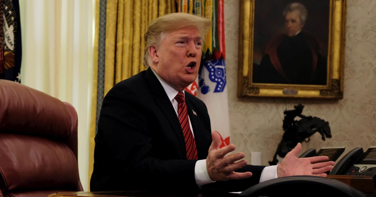 Trump Says Shutdown Will Continue Until His Border Wall Demand Is Met ...