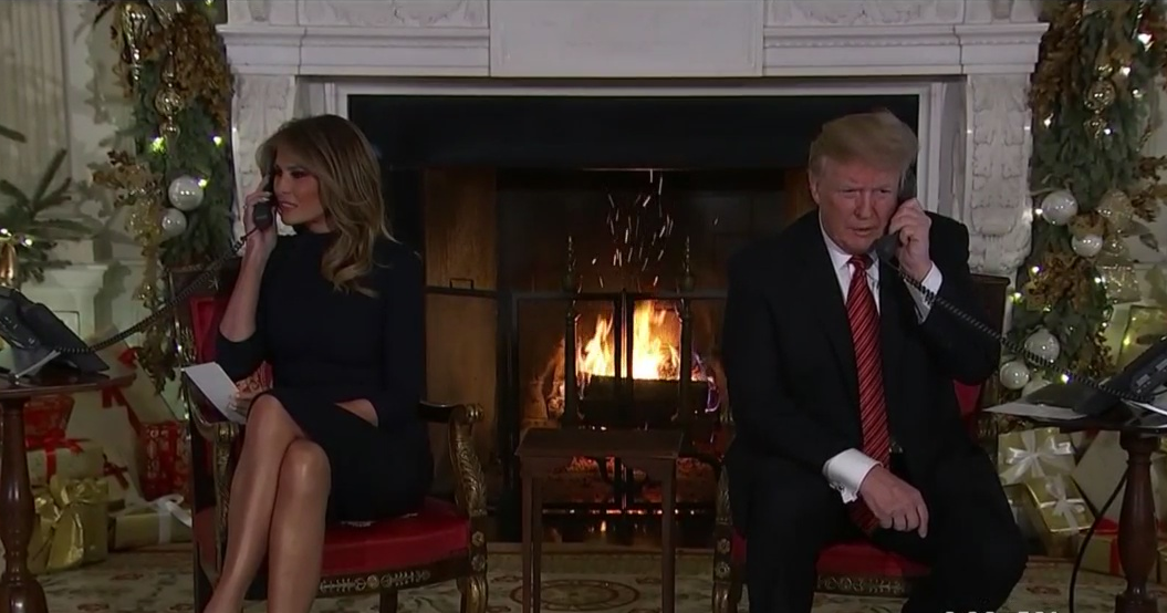 Trump Asks 7YearOld NORAD Caller If She Believes In Santa CBS Los