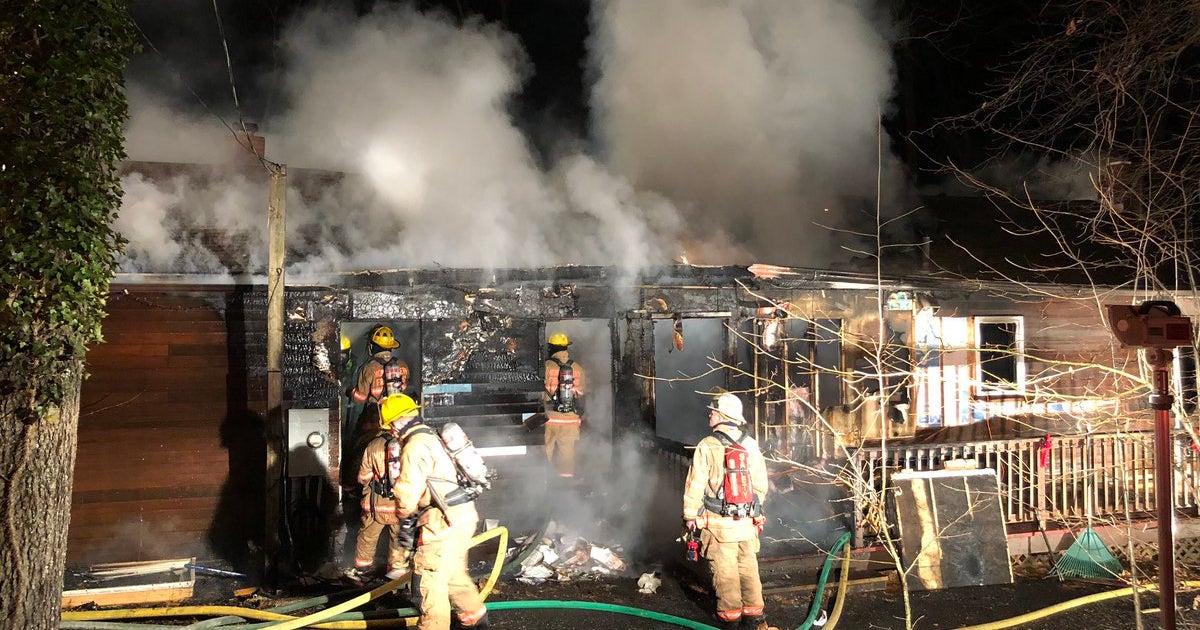Family Displaced By House Fire The Day After Christmas - CBS Baltimore