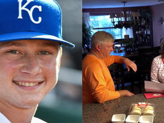 Kansas City Royals Brady Singer stirs emotions in gift to parents