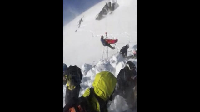 France Avalanche Boy Rescued 