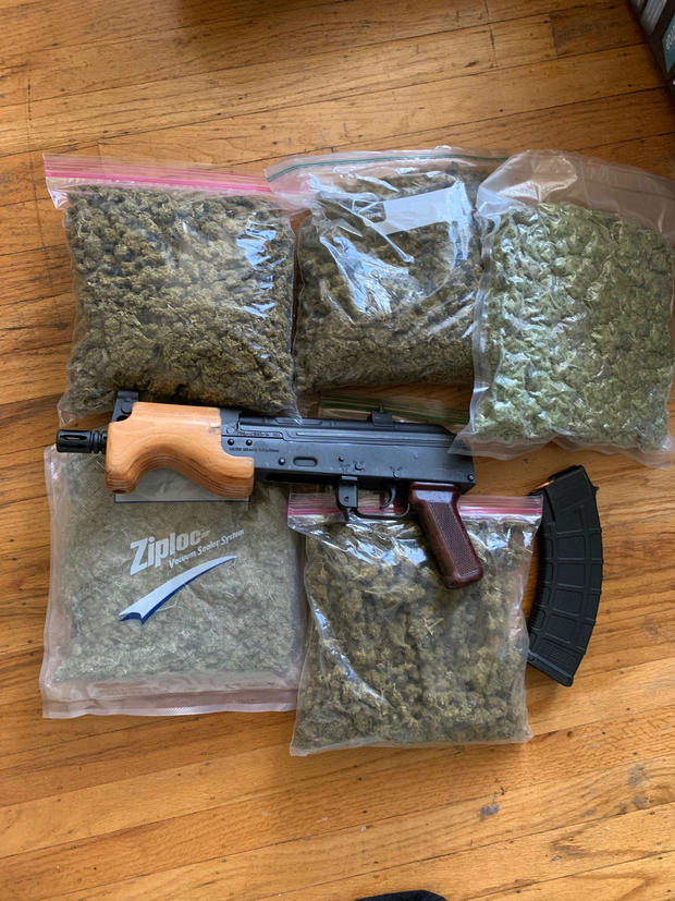 gun x weed from fairfield retail theft case 