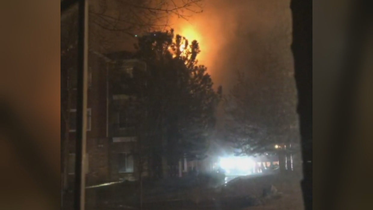 Apartment Fire Leaves Dozens Homeless On New Year's Eve - CBS Colorado