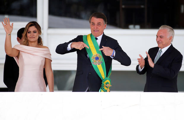 Jair Bolsonaro takes office as Brazil's President 