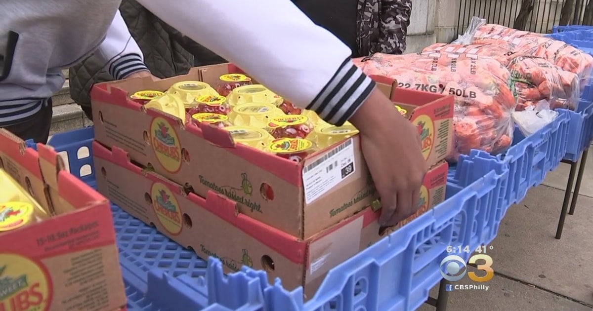 Philadelphia School Gets Thousands Of Pounds Of Produce Each Week