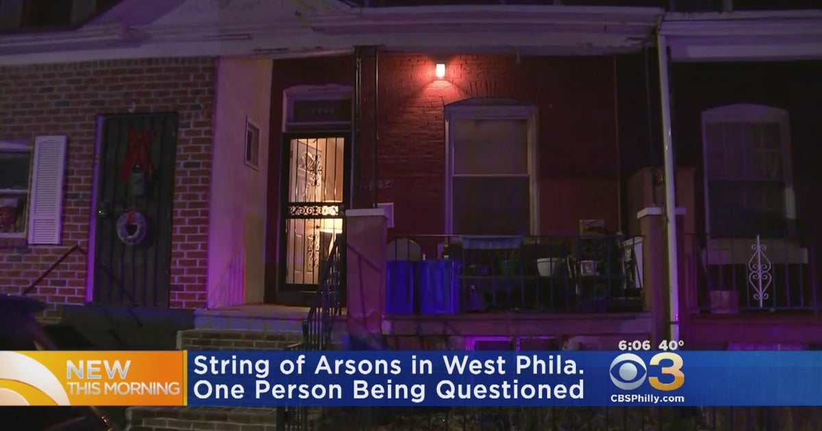 Arson Suspect In Custody After 3 Fires Set In West Philadelphia ...