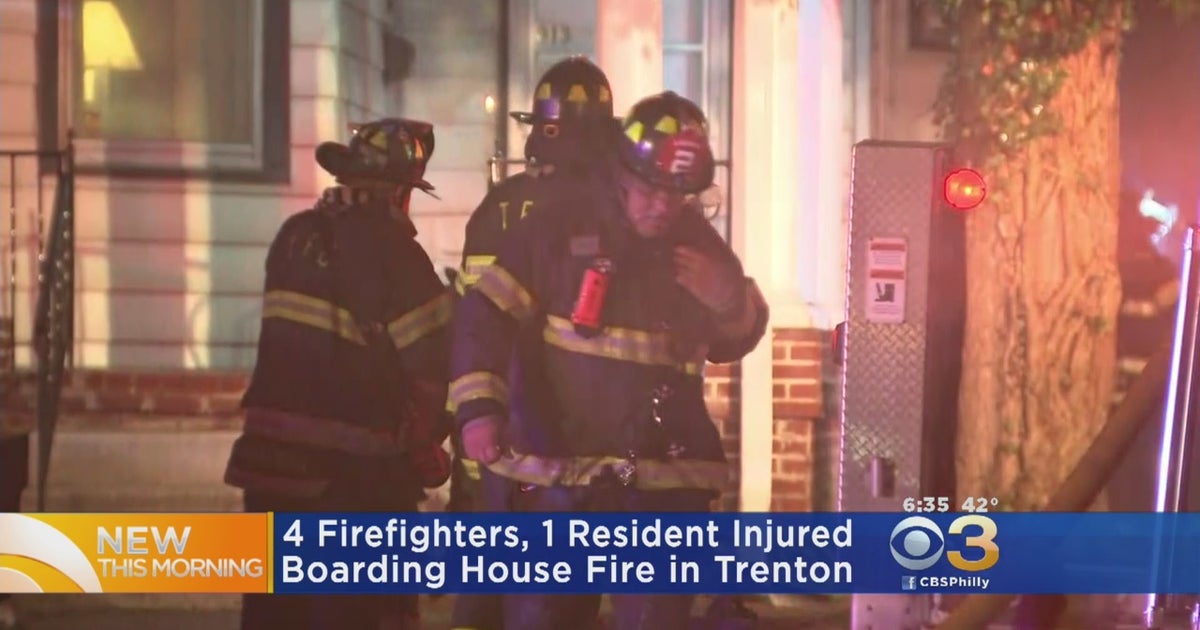 Body Found In Trenton Boarding House Fire That Left 4 Firefighters ...