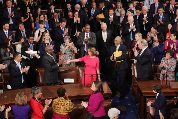 House Of Representatives Convenes For First Session Of 2019 To Elect Nancy Pelosi (D-CA) As Speaker Of The House