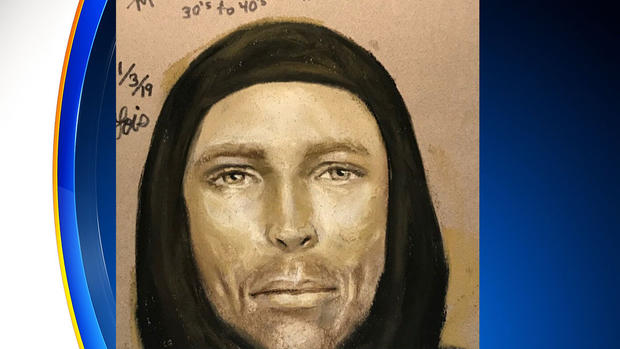 sketch of suspected shooter of Houston girl 