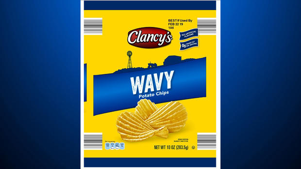 clancys potato chip recall 