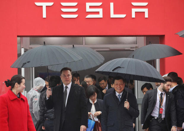 Tesla Shanghai Factory Groundbreaking 