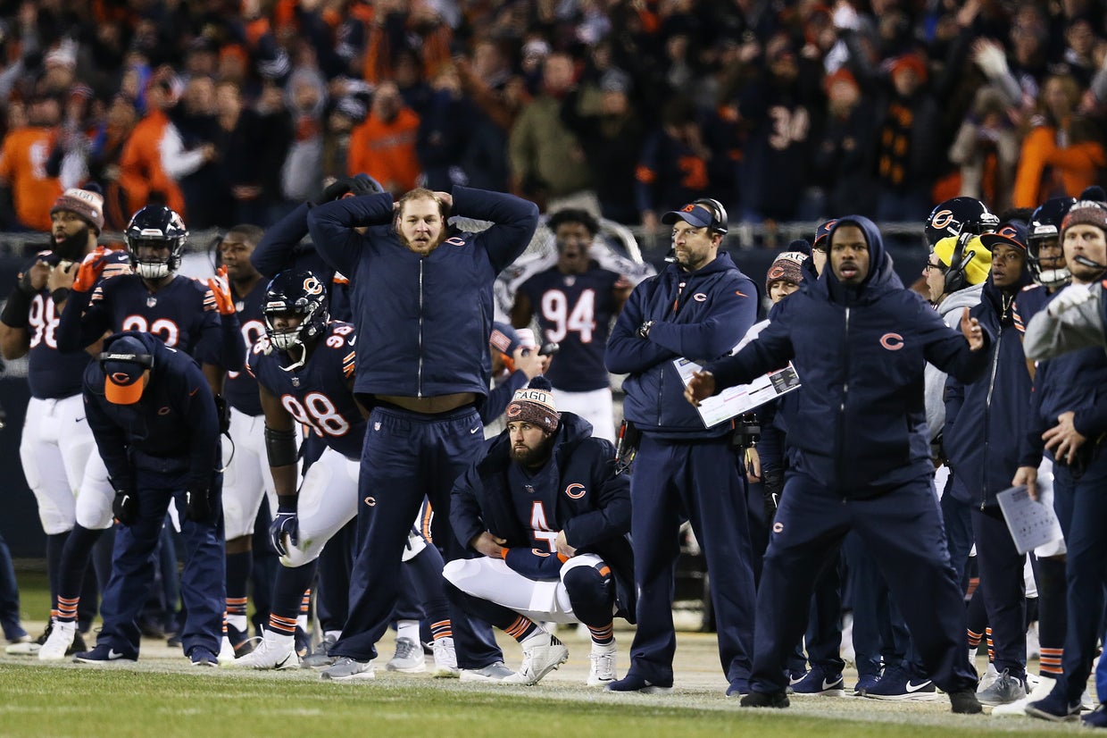Matt Nagy Was All Of Us After Cody Parkey's Double Doink Missed Field ...