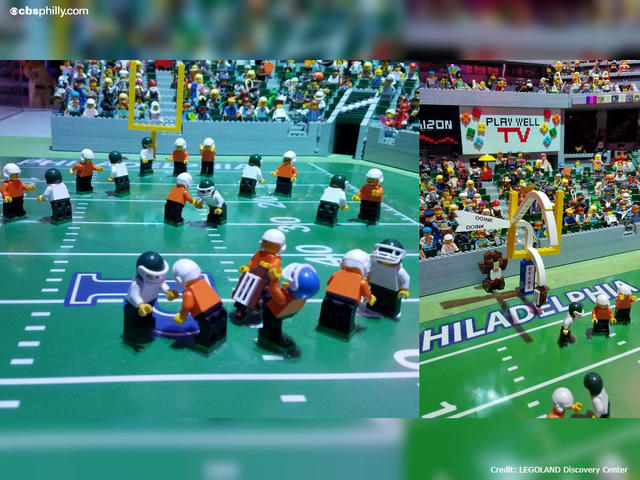 Legoland Trolls Cody Parkey With Lego Re-enactment 