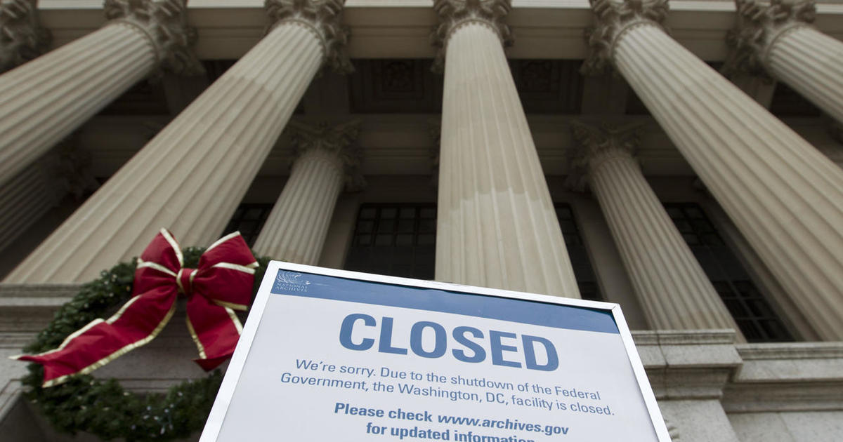 By the numbers The government shutdown CBS News