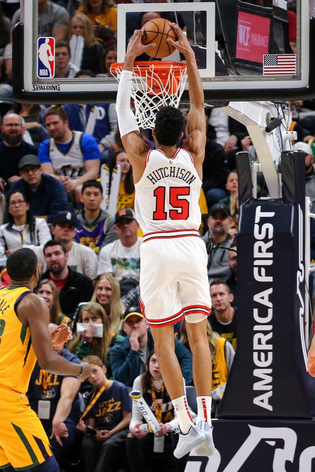 Bulls Jazz Basketball 