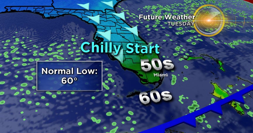 South Florida Enjoying Another Dip In Degrees This Week - CBS Miami