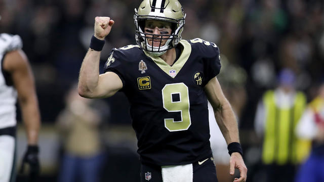 Drew Brees — Philadelphia Eagles v New Orleans Saints 