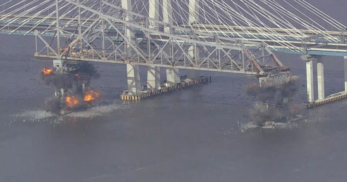 Tappan Zee Bridge Comes Down In Controlled Demolition CBS New York