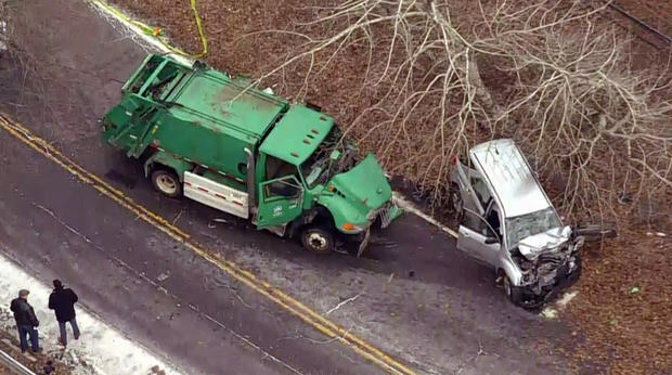 Officer Killed In Crash With Garbage Truck 
