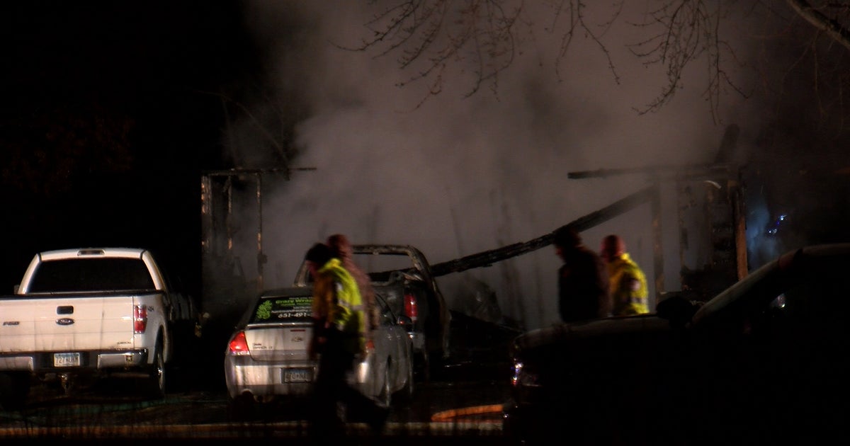 Crews Battle House Fire In Hugo; None Hurt CBS Minnesota