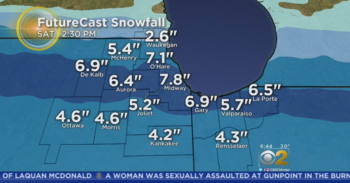 Winter Storm Expected To Snarl Friday Rush Hour; Leave Bitter Cold In ...