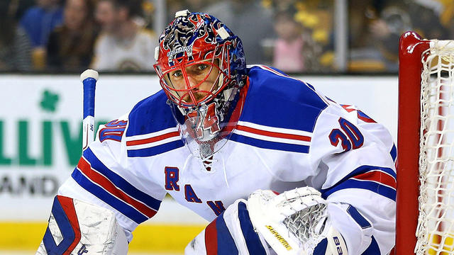 Henrik Lundqvist shuts out Red Wings in Rangers' 1-0 win - The San Diego  Union-Tribune