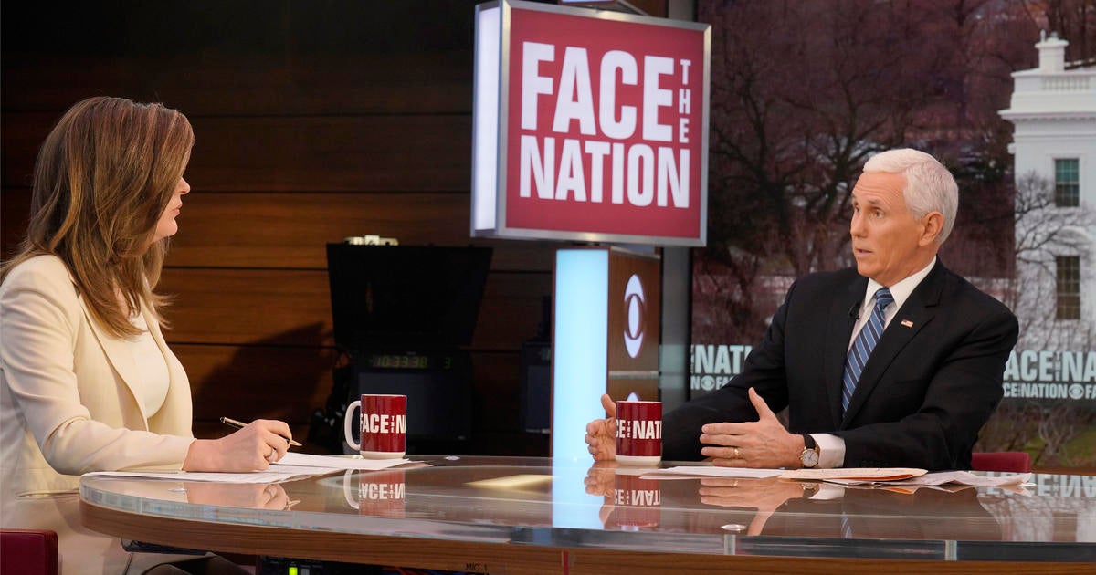 Behind The Scenes Of "Face The Nation" With Margaret Brennan