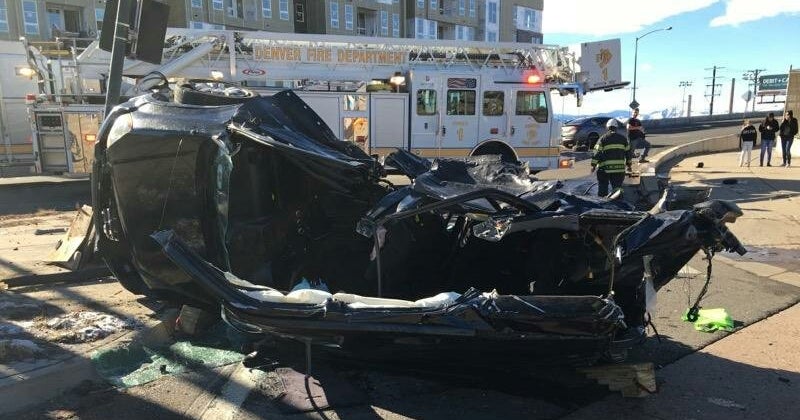 Police Driver Runs Red Light, Causes Deadly Crash On Colfax CBS Colorado