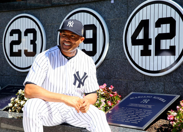 Mariano Rivera, other Baseball Hall of Fame inductees enter amid fanfare -  Los Angeles Times