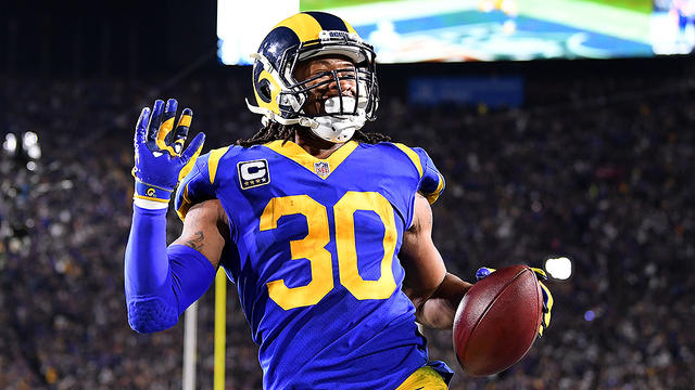 Super Bowl Matchup: Patriots LBs vs. Rams RB Todd Gurley – Boston