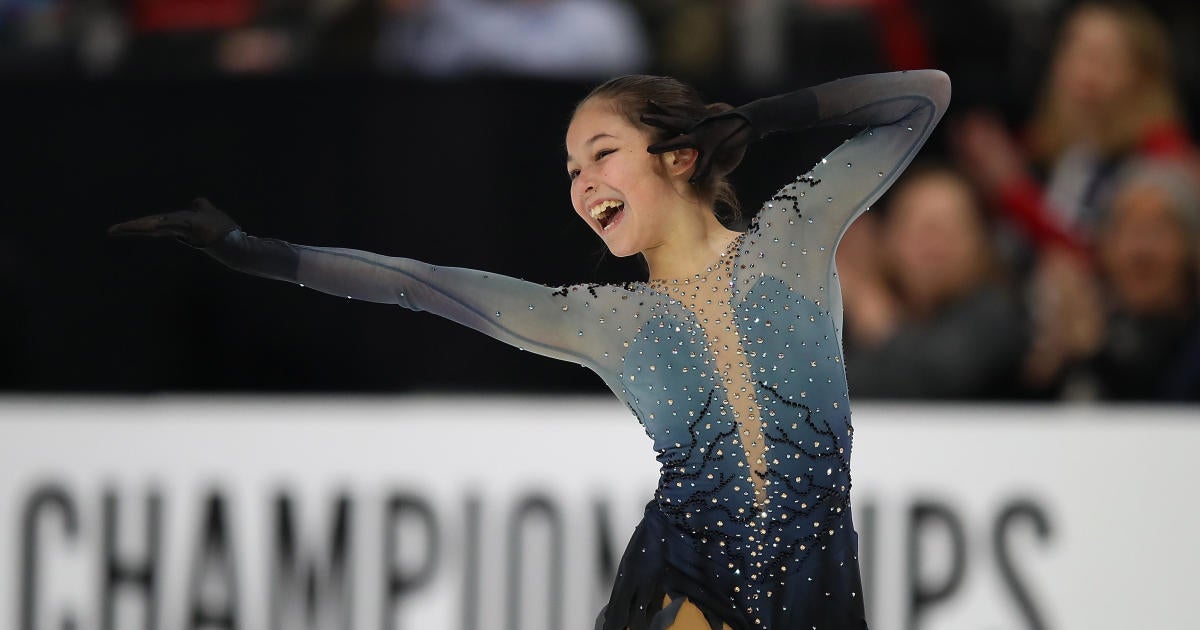 Alysa Liu, 13, youngest ever U.S. national figure skating