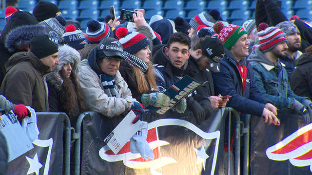 Patriots Super Bowl Send-Off Rally At Gillette Stadium Draws Estimated  35,000 - CBS Boston