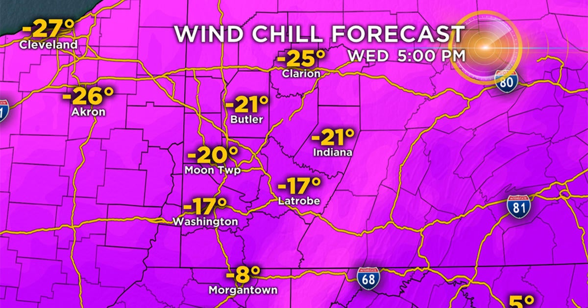 Pittsburgh Weather The Coldest Air We've Seen In Years Heading Into