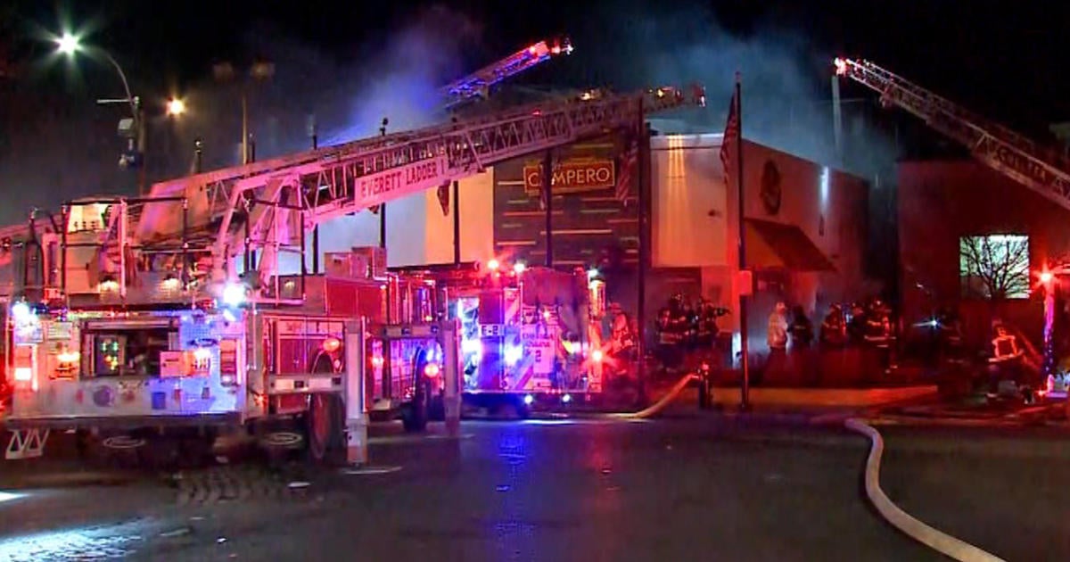 Chelsea Restaurant Destroyed In Overnight Fire - CBS Boston