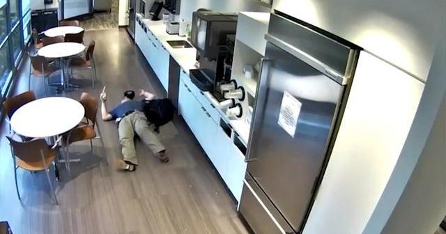 New Jersey Man Charged After Video Shows Him Allegedly Faking Slip And