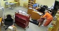 Dramatic video shows inmate take employee hostage at Arizona prison