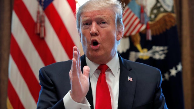 U.S. President Donald Trump at the White House in Washington 