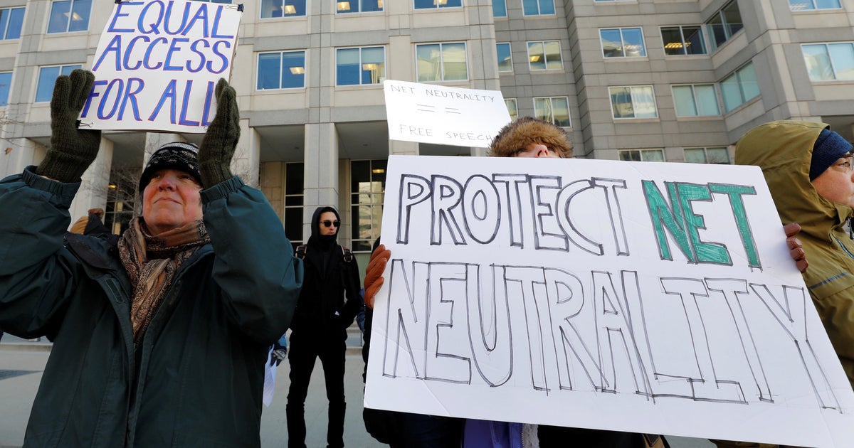 Net neutrality court hearing today CBS News