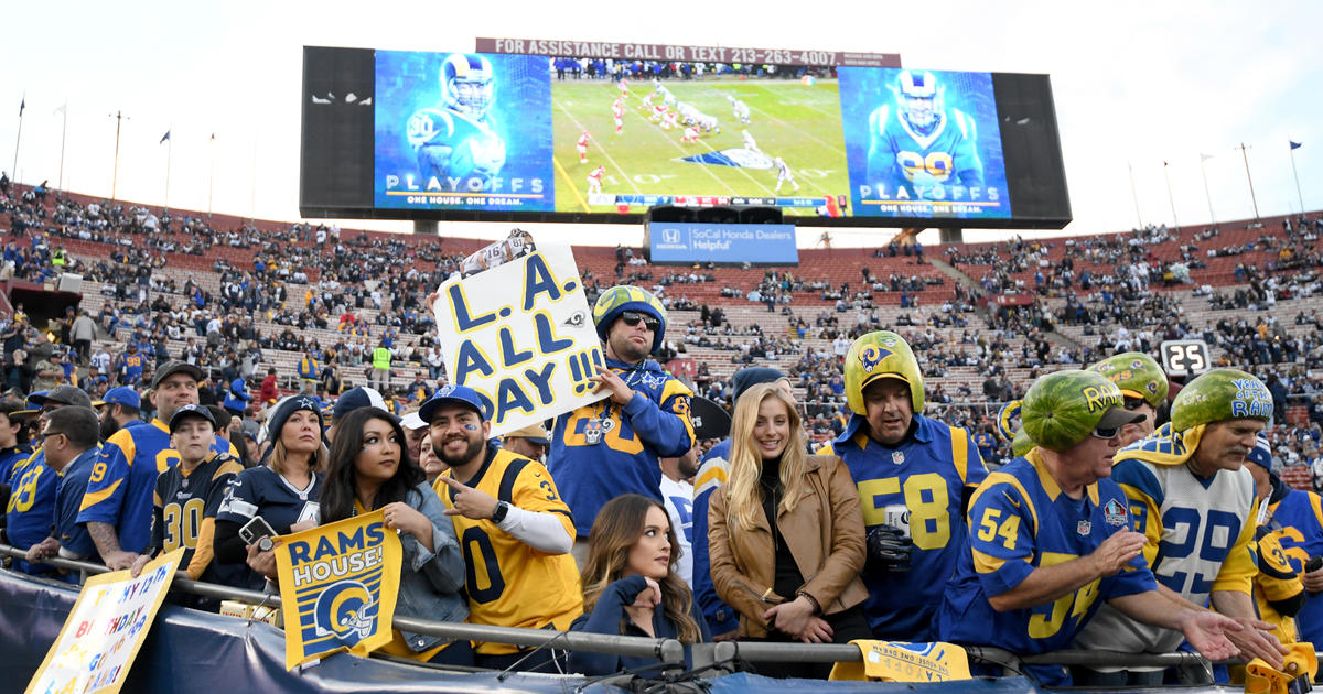 Los Angeles Memorial Coliseum on X: Support your Los Angeles Rams