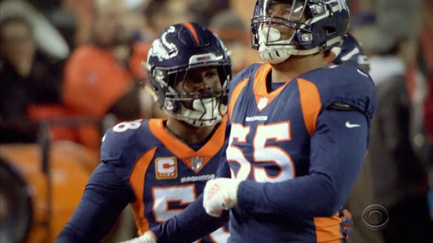 Bradley Chubb Von Miller Celebrate 