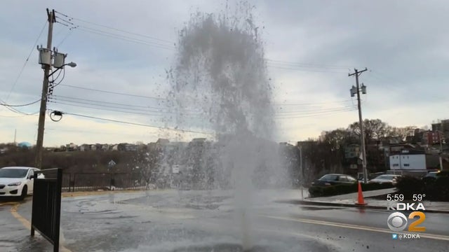 grandview avenue water main break
